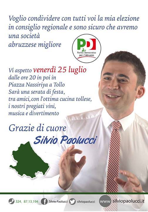 silvio paolucci+25 luglio 2014+tollo